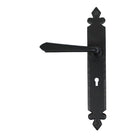 Black Cromwell Lever Lock Set | From The Anvil-Lever Lock-Yester Home