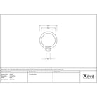 Black Curtain Ring | From The Anvil - Curtain Rings - From The Anvil - Yester Home