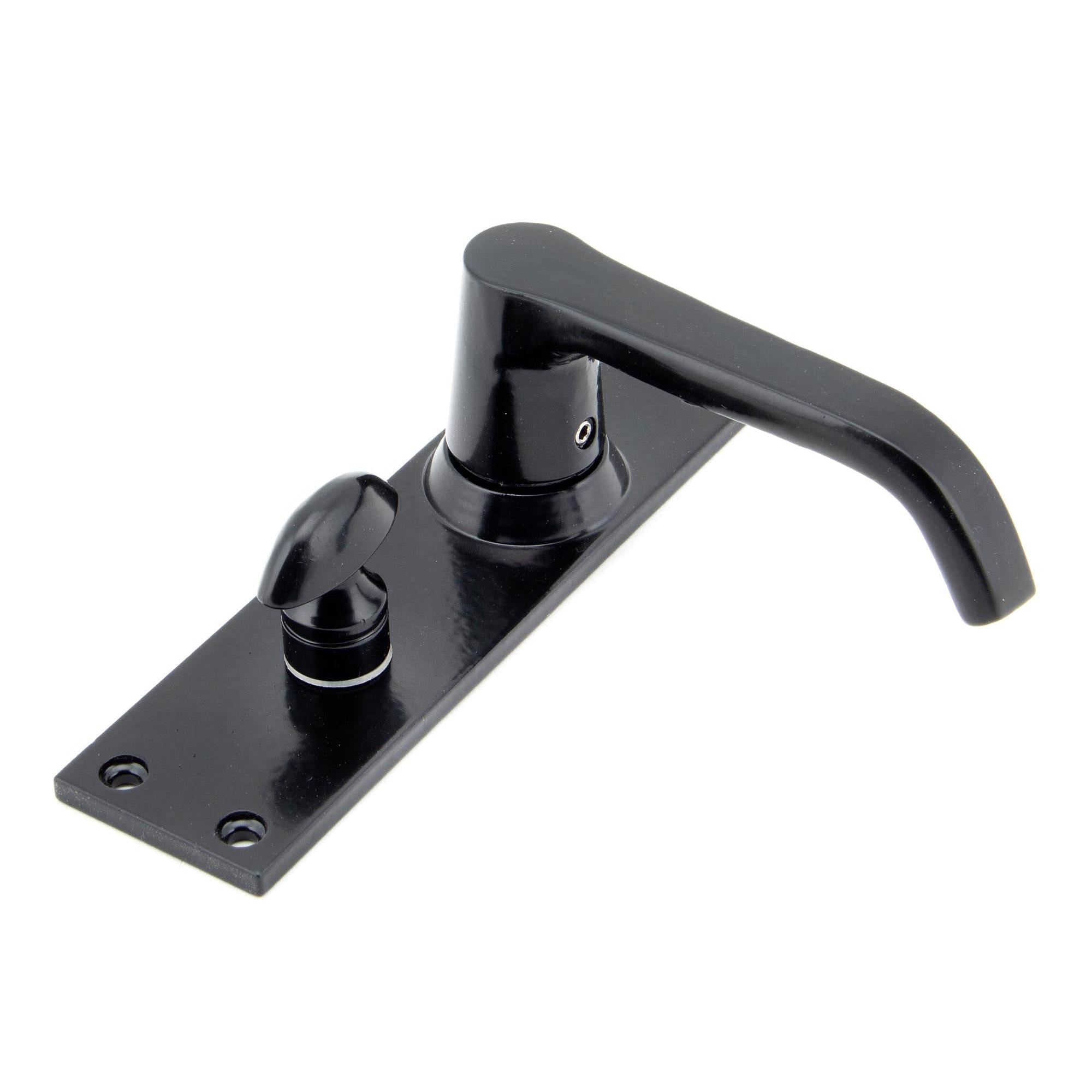 Black Deluxe Lever Bathroom Set | From The Anvil - Lever Bathroom - From The Anvil - Yester Home