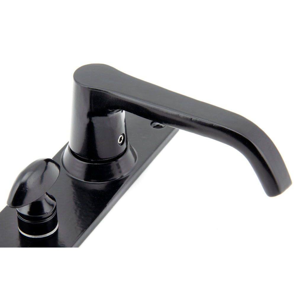 Black Deluxe Lever Bathroom Set | From The Anvil-Lever Bathroom-Yester Home