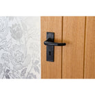 Black Deluxe Lever Lock Set | From The Anvil-Lever Lock-Yester Home