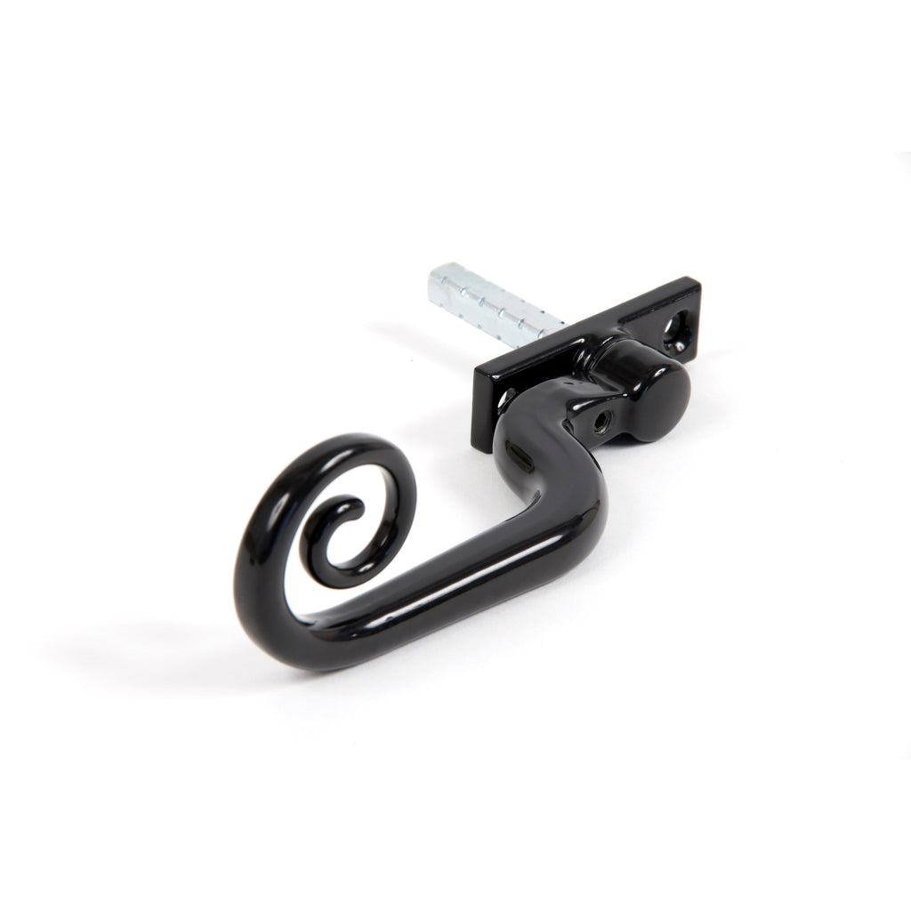 Black Deluxe Monkeytail Espag - LH | From The Anvil-Espag. Fasteners-Yester Home