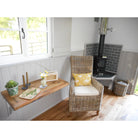 Black Deluxe Monkeytail Espag - LH | From The Anvil-Espag. Fasteners-Yester Home
