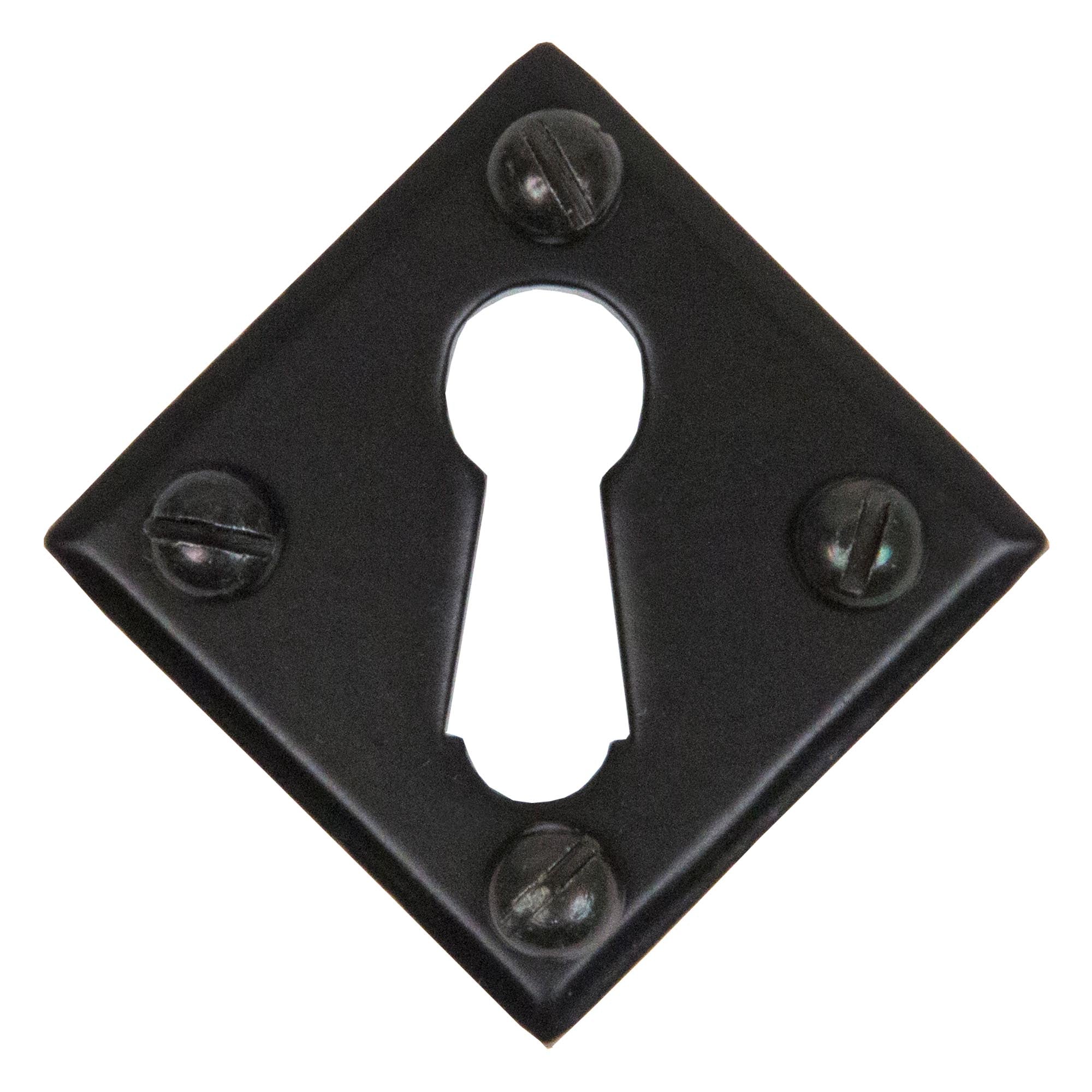 Black Diamond Escutcheon | From The Anvil - Escutcheons - From The Anvil - Yester Home