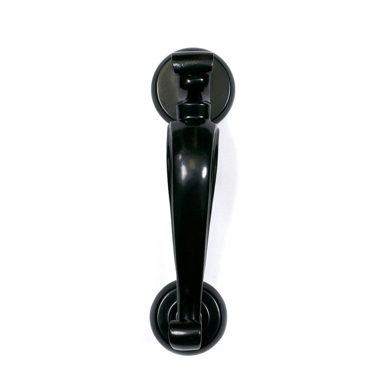 Black Doctors Door Knocker | From The Anvil-Bolt-Through Door Knockers-Yester Home