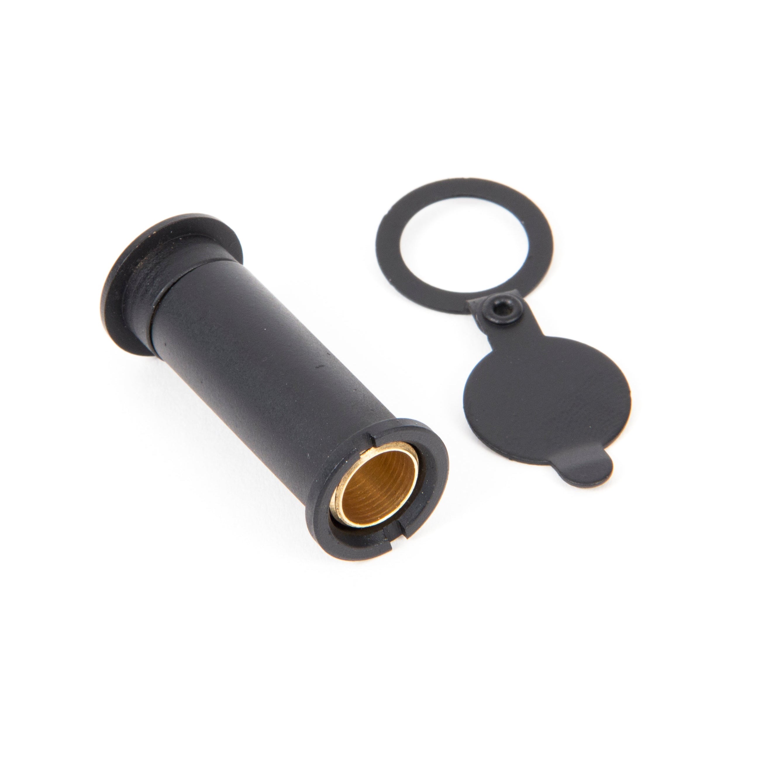 Black Door Viewer 180° (38-63mm Door) | From The Anvil-Security-Yester Home