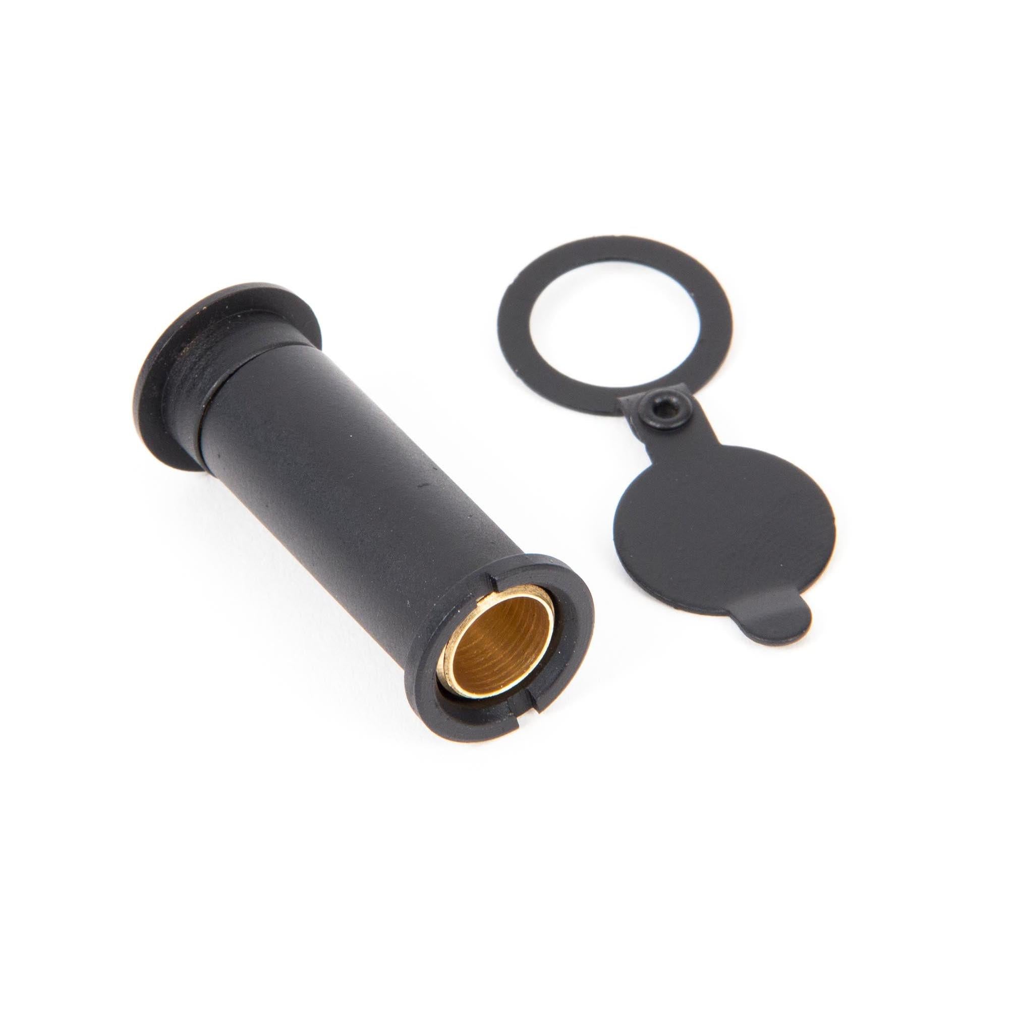 Black Door Viewer 180° (38-63mm Door) | From The Anvil - Security - From The Anvil - Yester Home