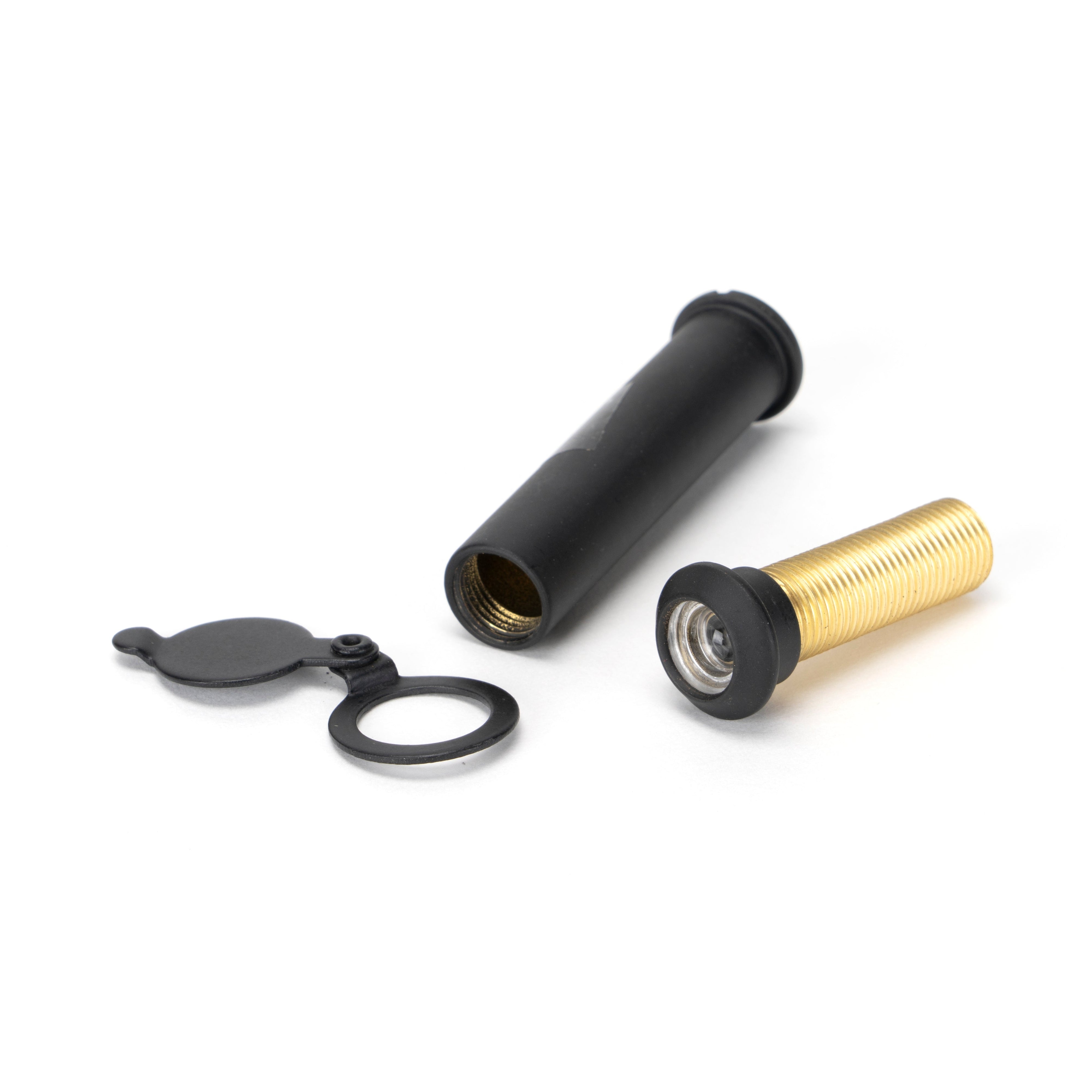 Black Door Viewer 180° (55-75mm Door) | From The Anvil-Security-Yester Home