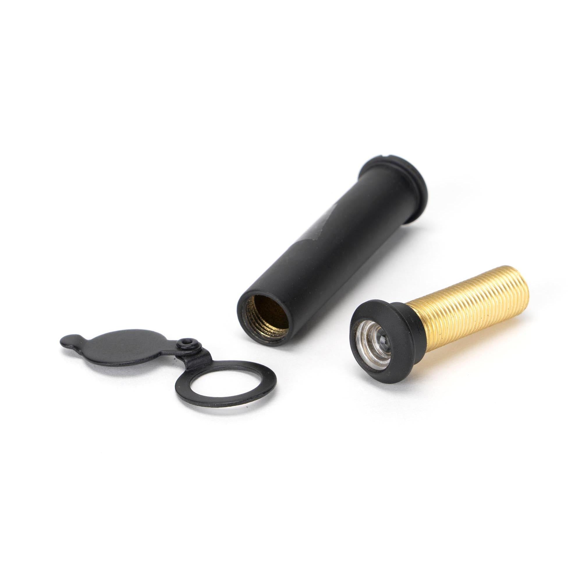 Black Door Viewer 180° (55-75mm Door) | From The Anvil - Security - From The Anvil - Yester Home