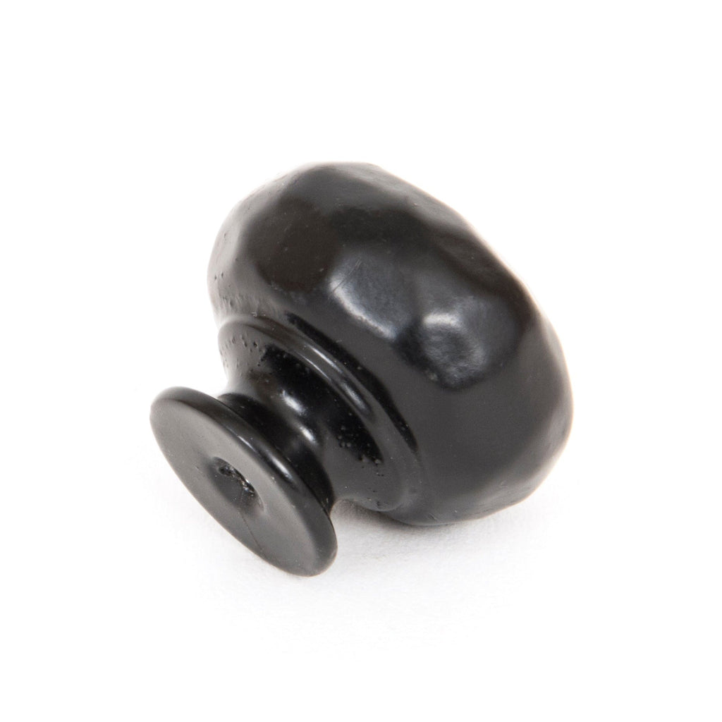 Black Elan Cabinet Knob - Small | From The Anvil