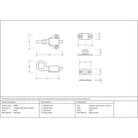 Black Fanlight Catch with two Keeps | From The Anvil - Fanlight Catches - From The Anvil - Yester Home