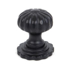 Black Flower Cabinet Knob - Large | From The Anvil - Cabinet Knobs - From The Anvil - Yester Home