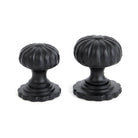 Black Flower Cabinet Knob - Small | From The Anvil-Cabinet Knobs-Yester Home
