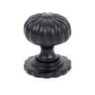 Black Flower Cabinet Knob - Small | From The Anvil - Cabinet Knobs - From The Anvil - Yester Home