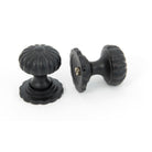 Black Flower Cabinet Knob - Small | From The Anvil - Cabinet Knobs - From The Anvil - Yester Home