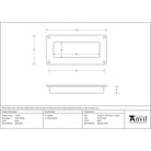 Black Flush Handle | From The Anvil - Flush Handles - From The Anvil - Yester Home