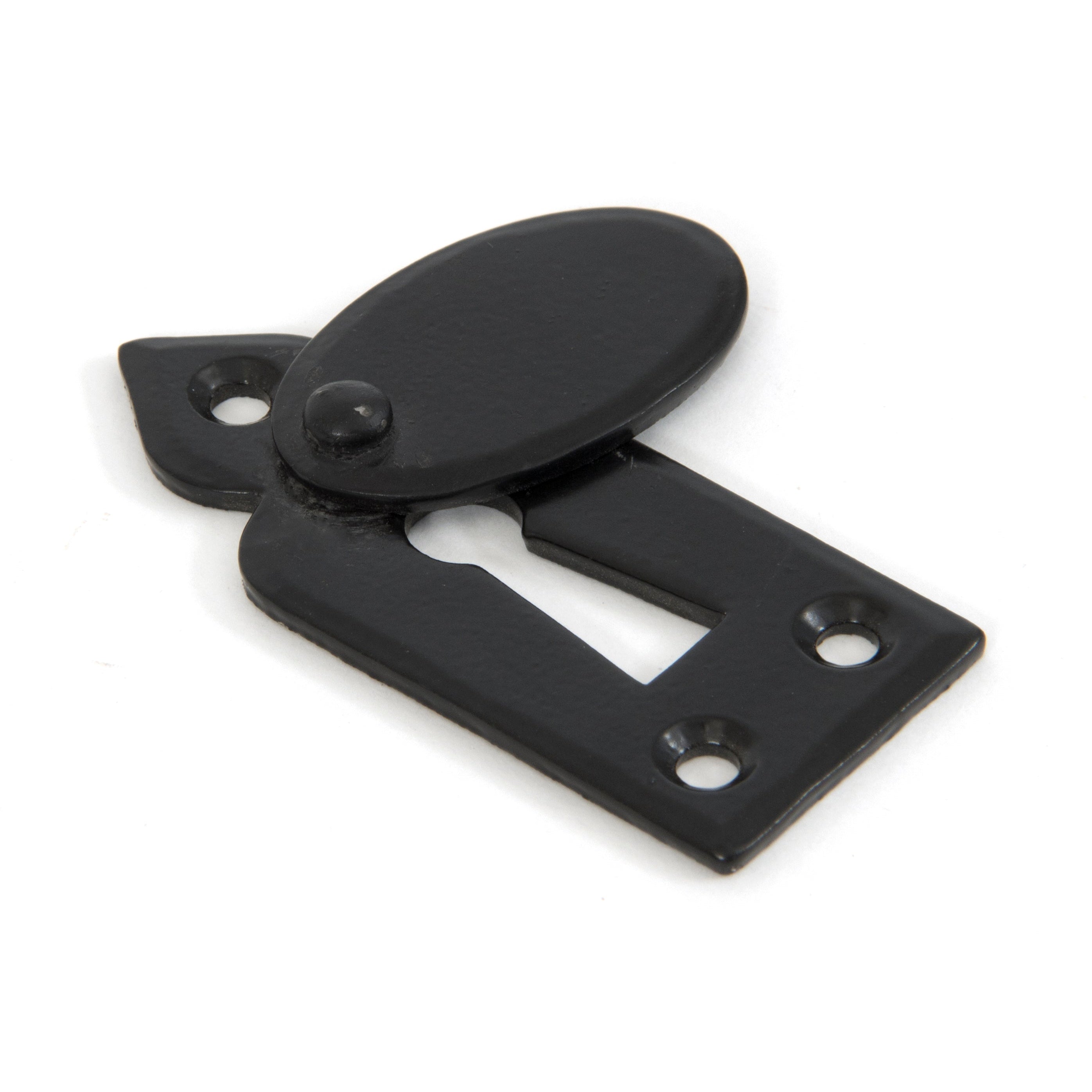 Black Gothic Escutcheon & Cover | From The Anvil-Escutcheons-Yester Home