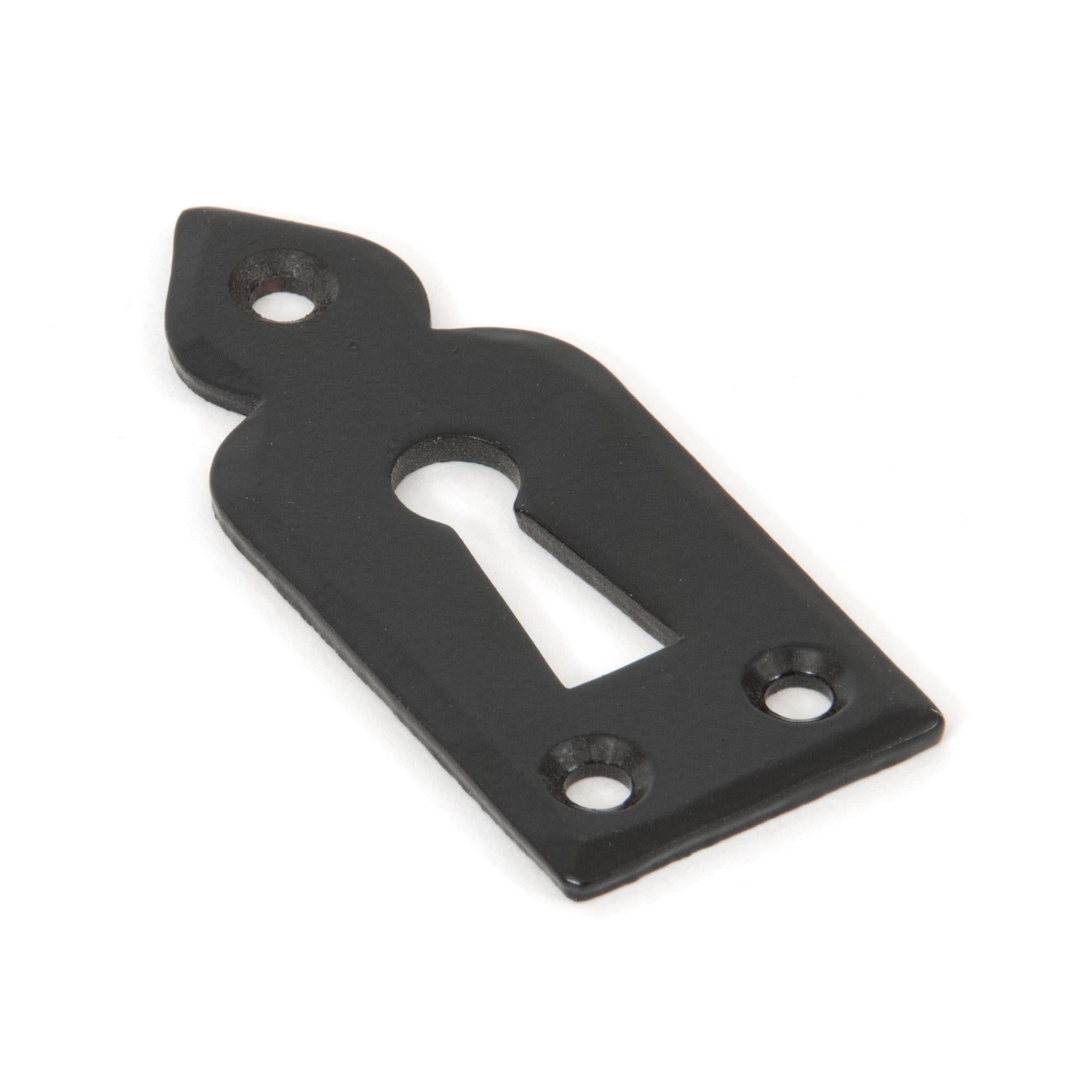 Black Gothic Escutcheon | From The Anvil - Escutcheons - From The Anvil - Yester Home