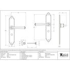 Black Gothic Lever Bathroom Set | From The Anvil-Lever Bathroom-Yester Home