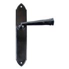 Black Gothic Lever Latch Set | From The Anvil - Lever Latch - From The Anvil - Yester Home