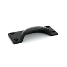 Black Hammered Art Deco Drawer Pull - Drawer Pulls - From The Anvil - Yester Home
