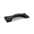 Black Hammered Art Deco Drawer Pull - Drawer Pulls - From The Anvil - Yester Home