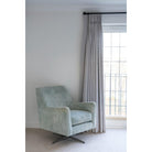 Black Hammered Ball Curtain Finial (pair) | From The Anvil-Finials-Yester Home