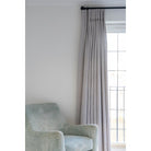 Black Hammered Ball Curtain Finial (pair) | From The Anvil-Finials-Yester Home