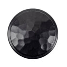Black Hammered Cabinet Knob - Large | From The Anvil-Cabinet Knobs-Yester Home