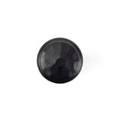 Black Hammered Cabinet Knob - Small | From The Anvil-Cabinet Knobs-Yester Home