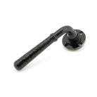 Black Hammered Newbury Lever on Rose Set (Beehive) - Unsprung | From The Anvil-Concealed-Yester Home