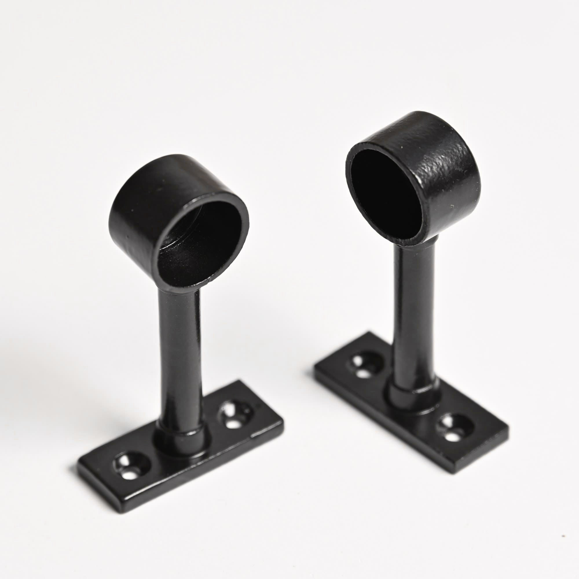 Hang Rails Black Black Iron Hanging Rail | Yester Home