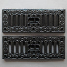 Black Kenrick Hit & Miss Air Vent · 9 x 3 Inch ·-Air Vents-Yester Home