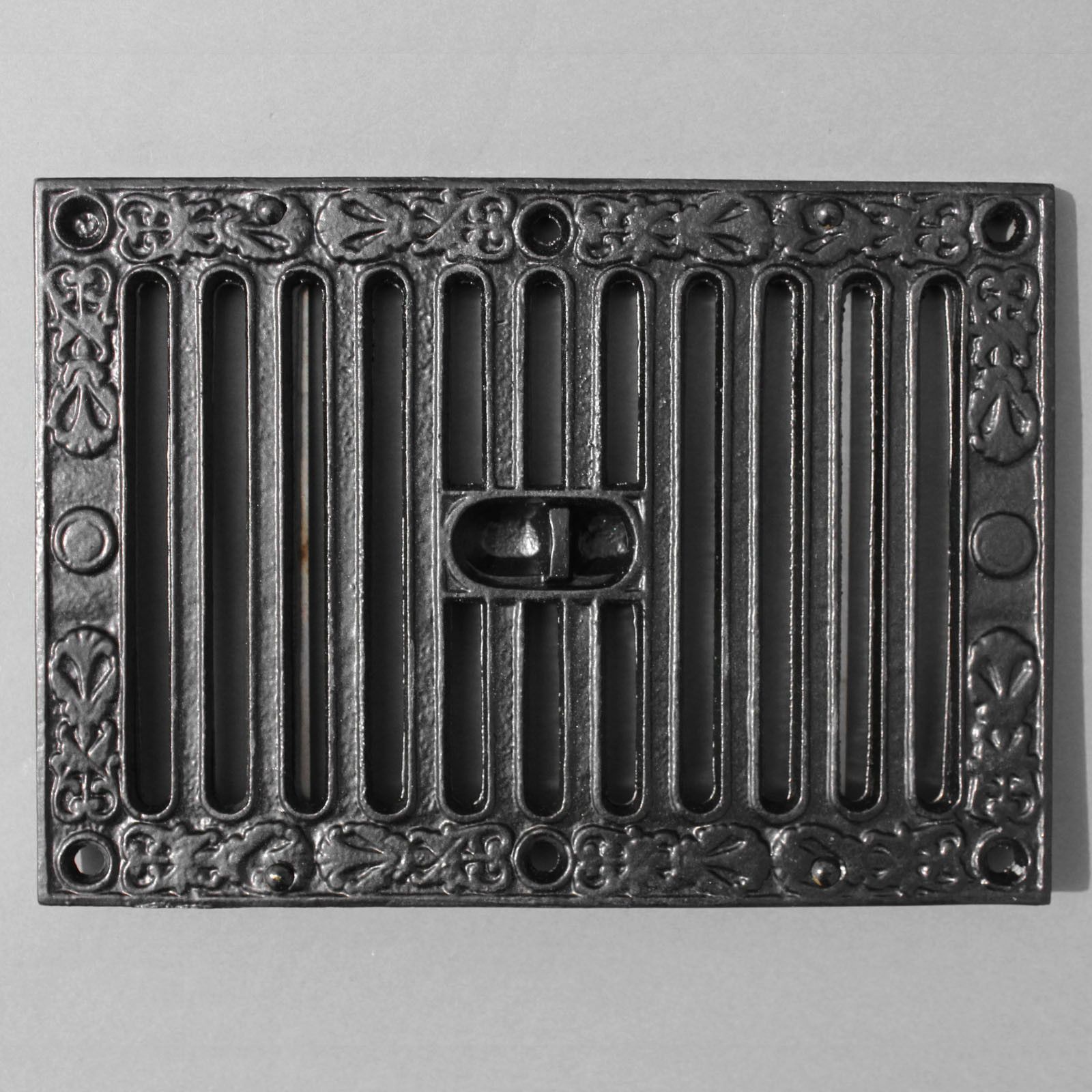 Black Kenrick Hit & Miss Air Vent · 9 x 6 Inch ·-Air Vents-Yester Home