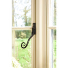 Black Large 16mm Monkeytail Espag - LH | From The Anvil-Espag. Fasteners-Yester Home
