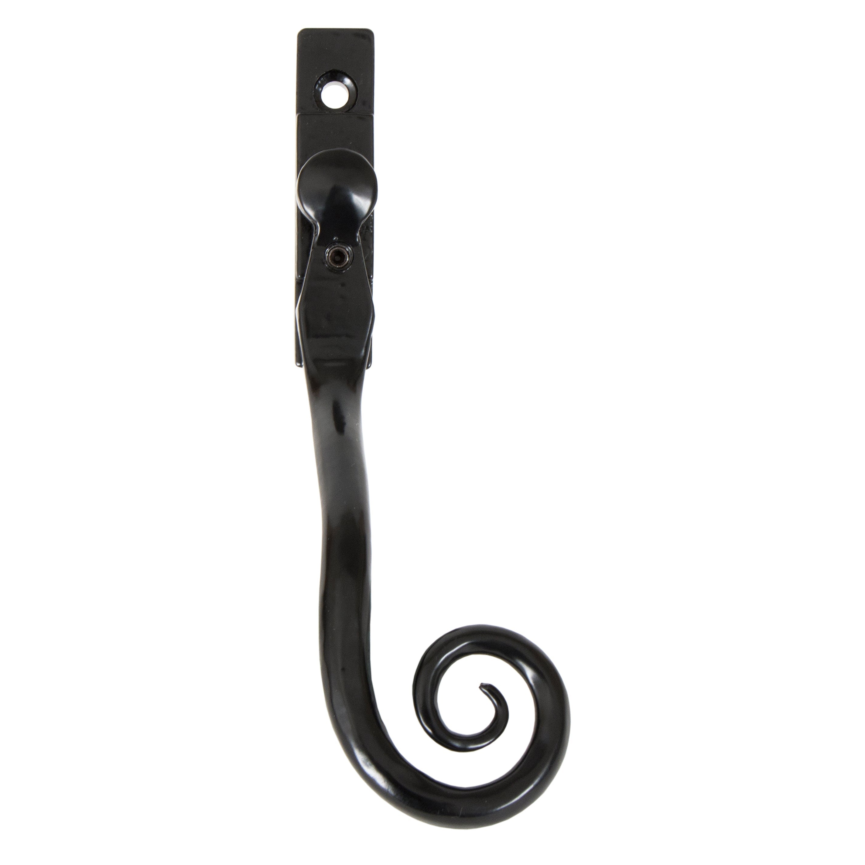 Black Large 16mm Monkeytail Espag - RH | From The Anvil-Espag. Fasteners-Yester Home