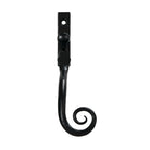 Black Large 16mm Monkeytail Espag - RH | From The Anvil - Espag. Fasteners - From The Anvil - Yester Home