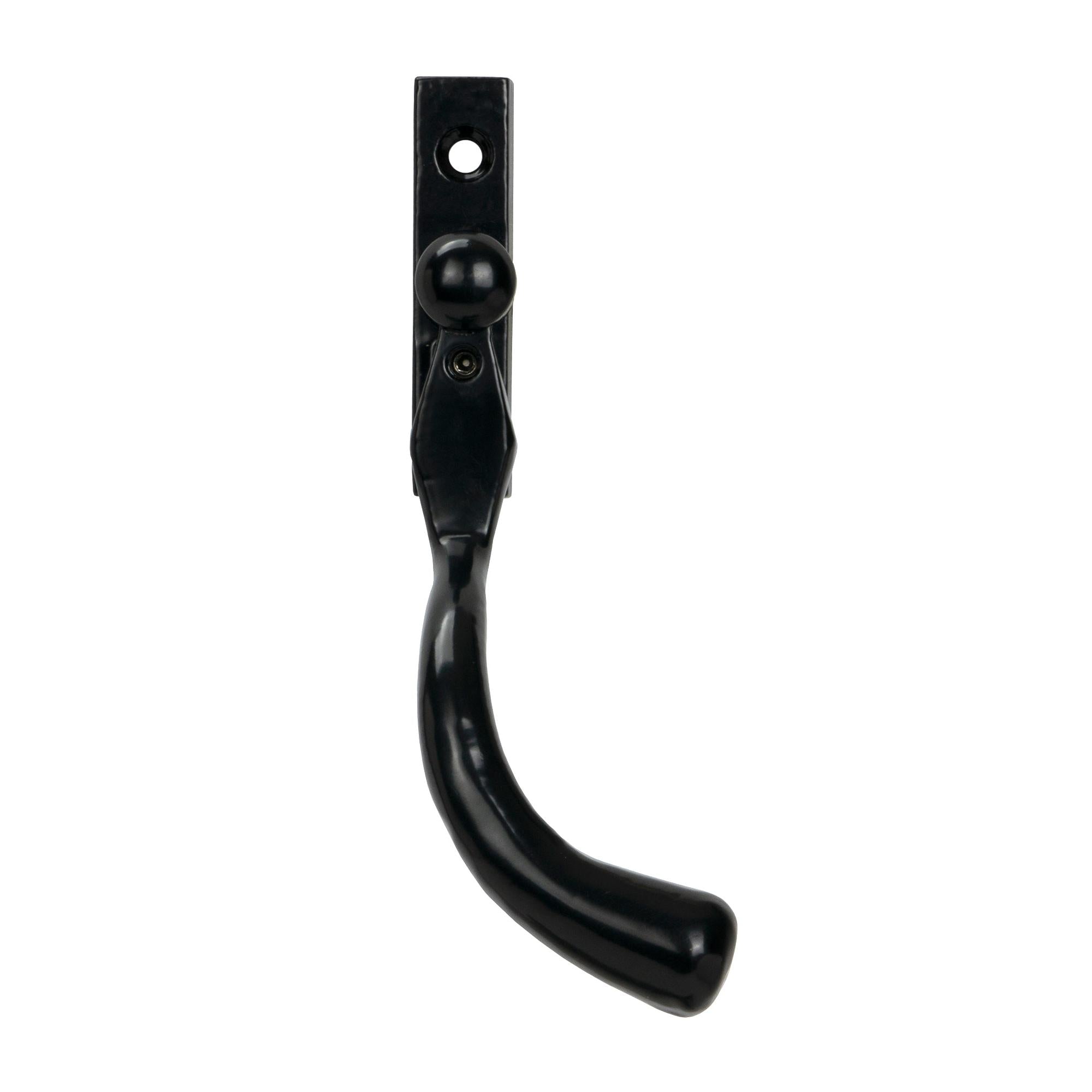 Black Large 16mm Peardrop Espag - RH | From The Anvil - Espag. Fasteners - From The Anvil - Yester Home