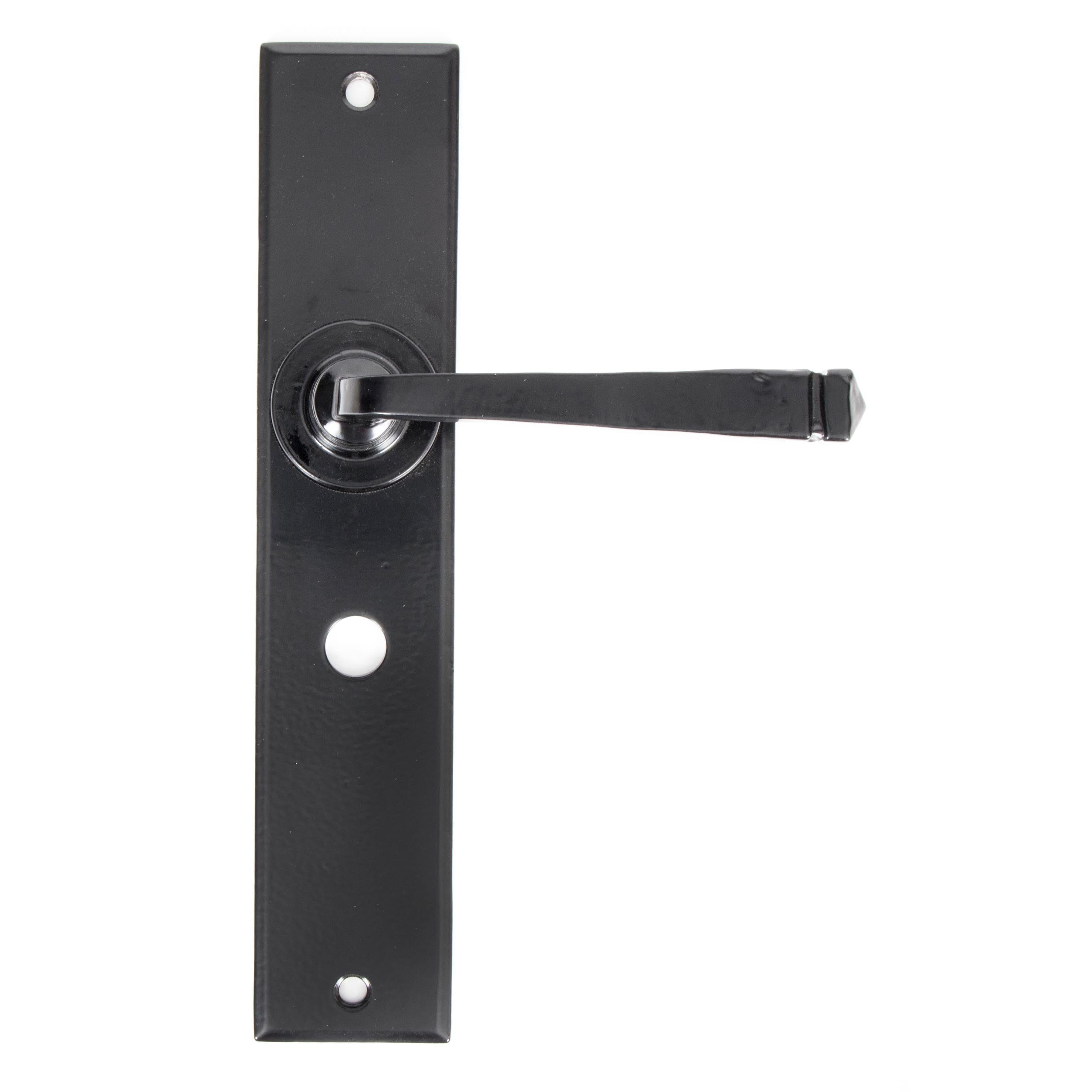 Black Large Avon Lever Bathroom Set | From The Anvil - Lever Bathroom - From The Anvil - Yester Home