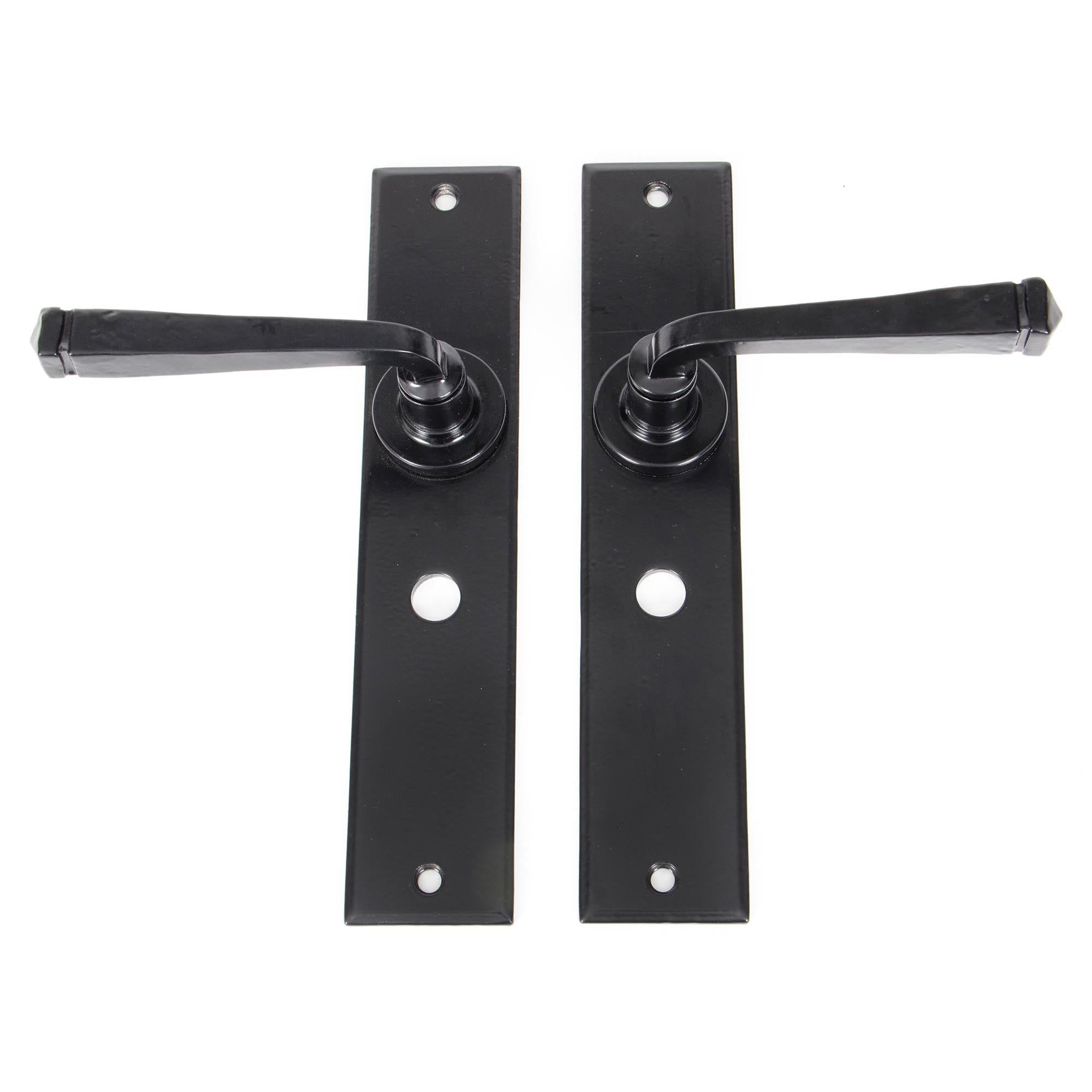 Black Large Avon Lever Bathroom Set | From The Anvil - Lever Bathroom - From The Anvil - Yester Home