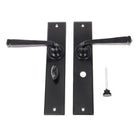 Black Large Avon Lever Bathroom Set | From The Anvil-Lever Bathroom-Yester Home