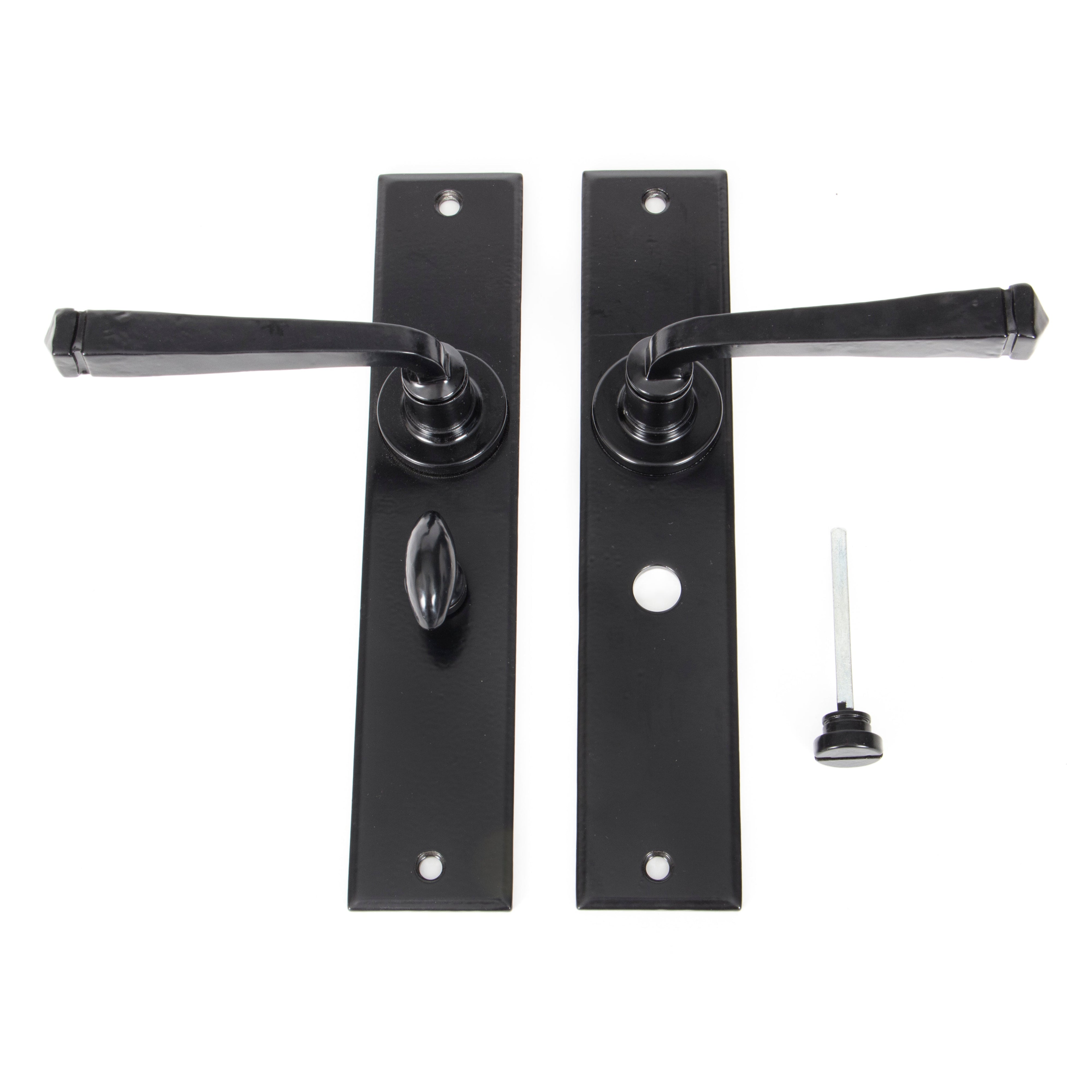 Black Large Avon Lever Bathroom Set | From The Anvil-Lever Bathroom-Yester Home
