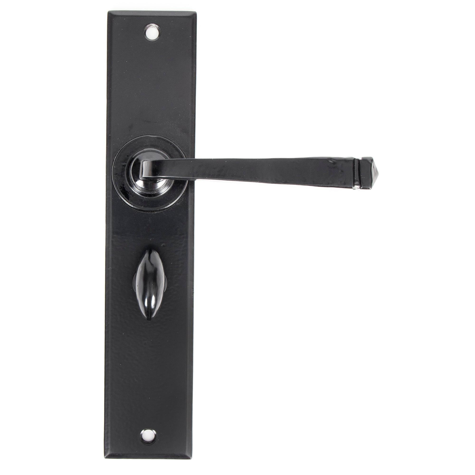 Black Large Avon Lever Bathroom Set | From The Anvil - Lever Bathroom - From The Anvil - Yester Home