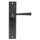 Black Large Avon Lever Latch Set | From The Anvil - Lever Latch - From The Anvil - Yester Home