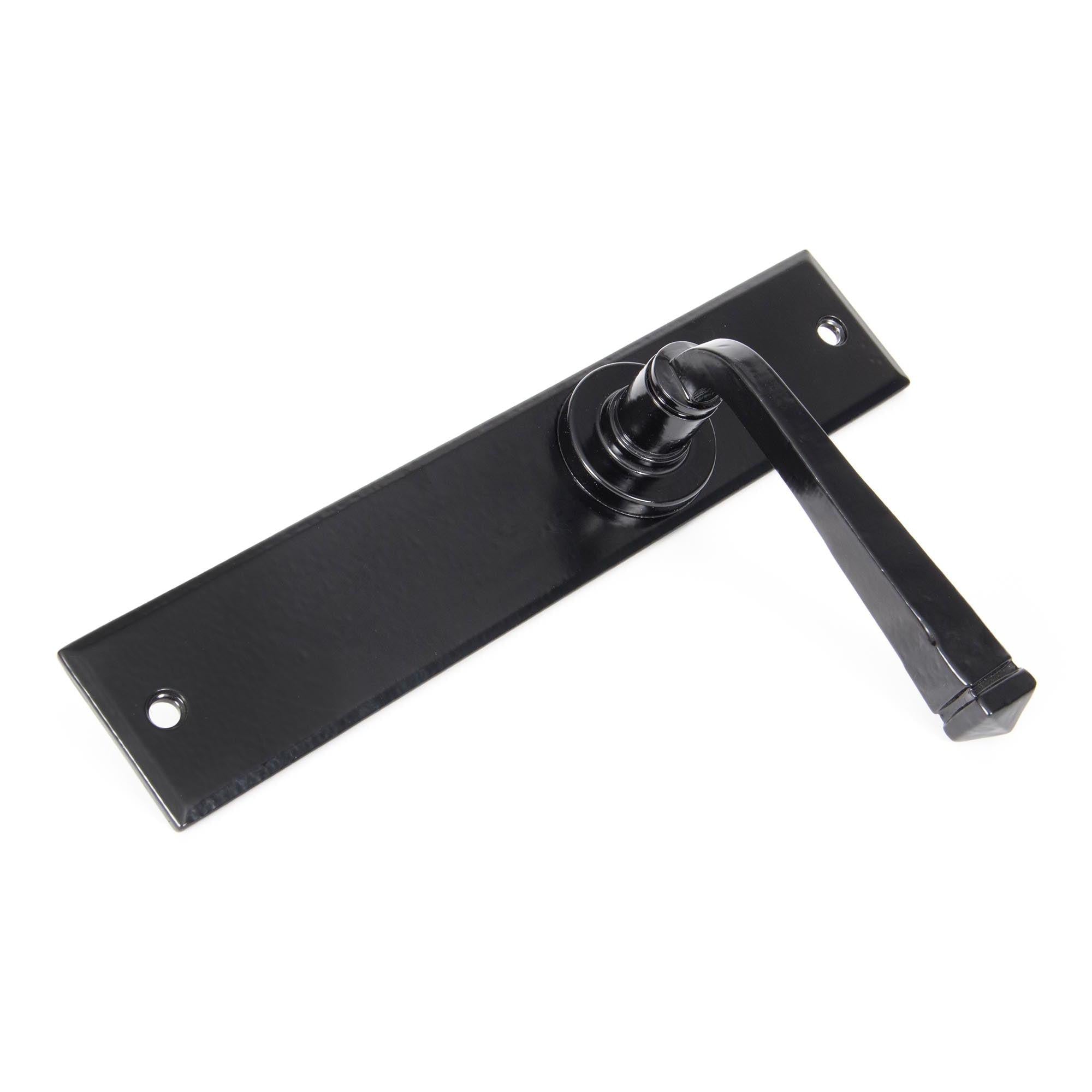 Black Large Avon Lever Latch Set | From The Anvil - Lever Latch - From The Anvil - Yester Home
