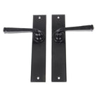 Black Large Avon Lever Latch Set | From The Anvil - Lever Latch - From The Anvil - Yester Home