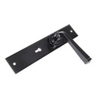 Black Large Avon Lever Lock Set | From The Anvil-Lever Lock-Yester Home