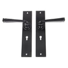 Black Large Avon Lever Lock Set | From The Anvil-Lever Lock-Yester Home