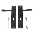 Black Large Avon Lever Lock Set | From The Anvil-Lever Lock-Yester Home