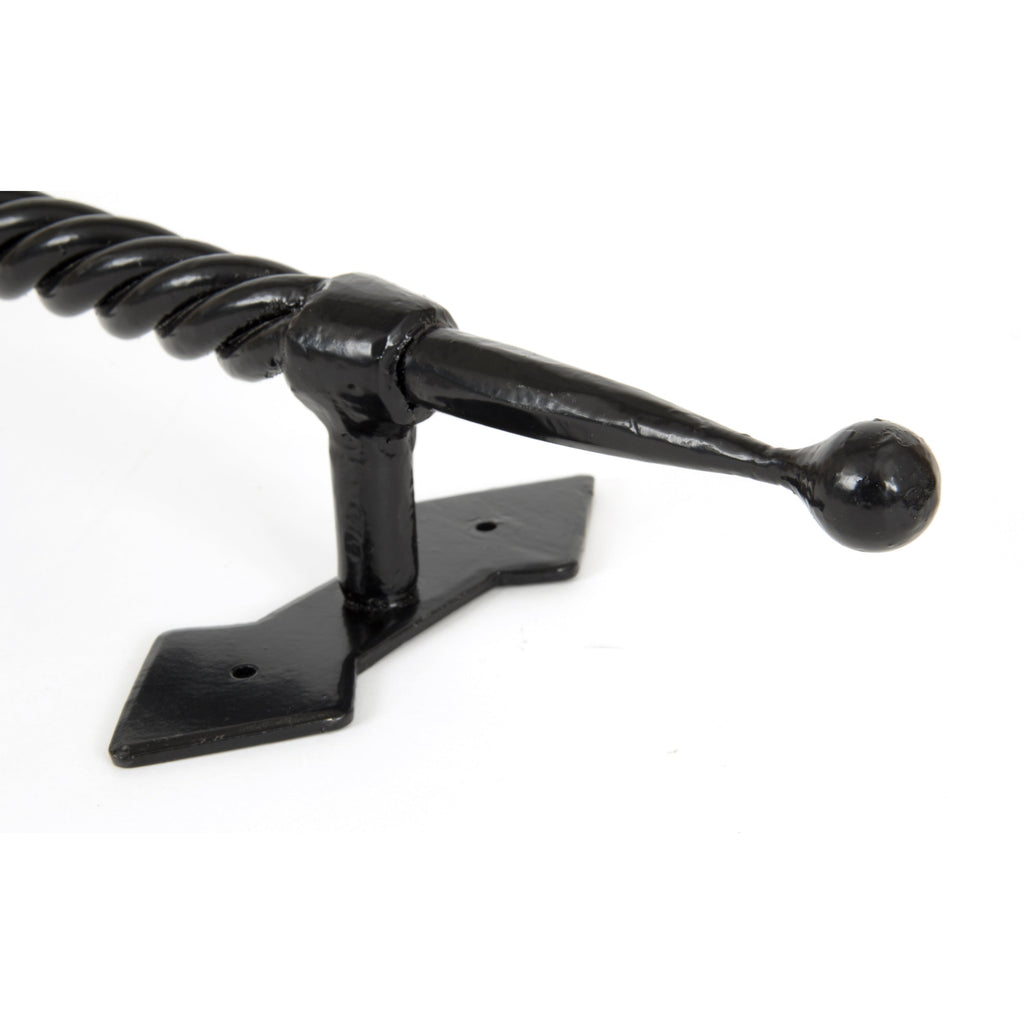 Black Large Robe Pull Handle | From The Anvil-Pull Handles-Yester Home